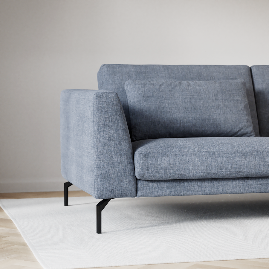 Willow 3-sits soffa med divan vänster view 3