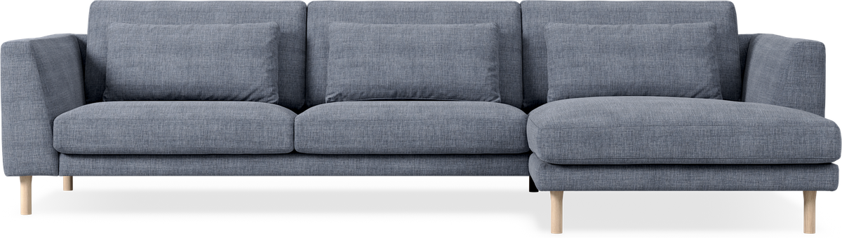 Willow 3-sits soffa med schäslong höger