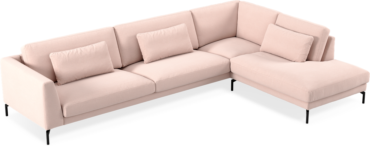 Willow 4-sits soffa med divan höger view 2