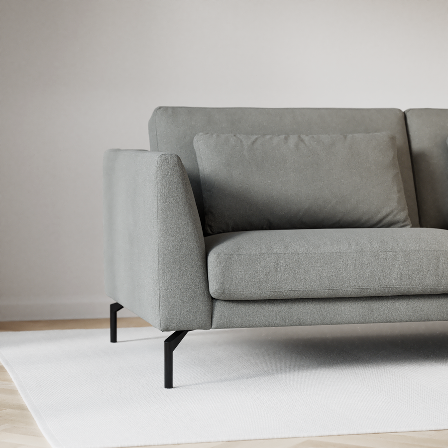 Willow 4-sits soffa med schäslong vänster view 3