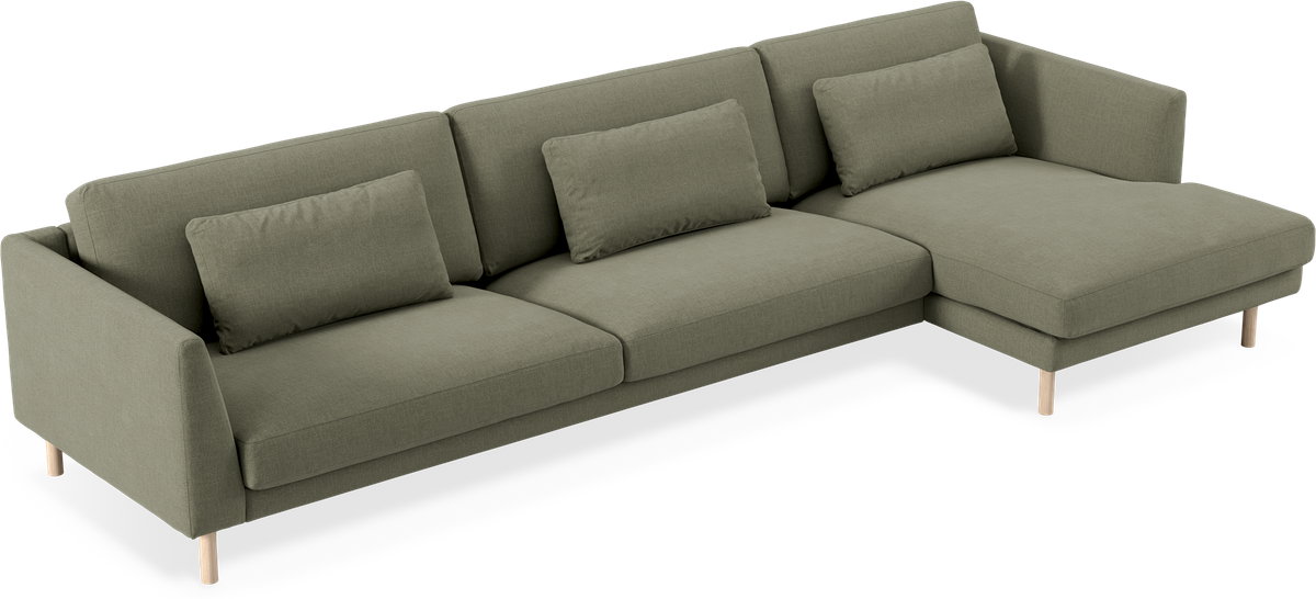 Willow 4-sits soffa med schäslong höger view 2