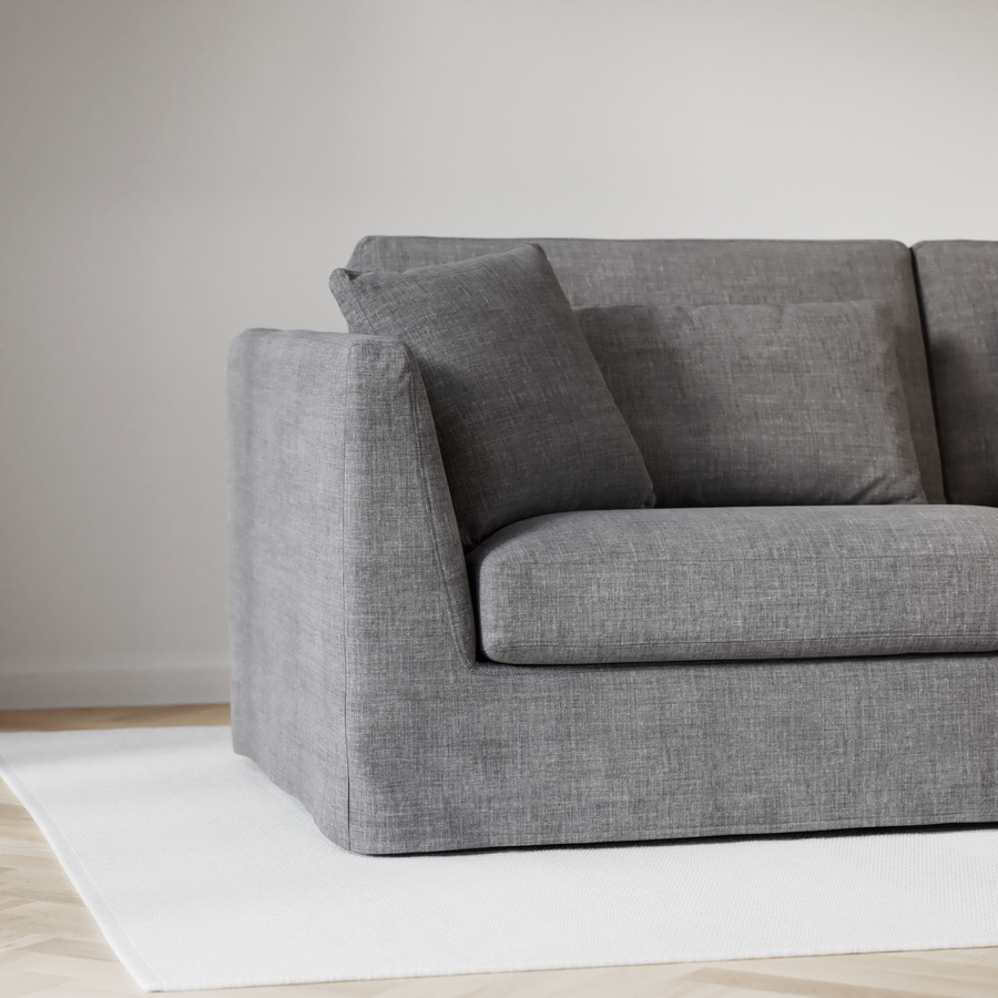 Willow 3-sits soffa med divan vänster view 3