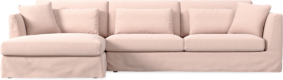 Willow 3-sits soffa med schäslong vänster