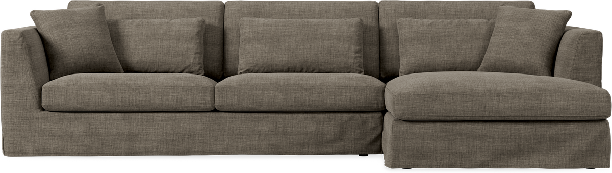 Willow 3-sits soffa med schäslong höger