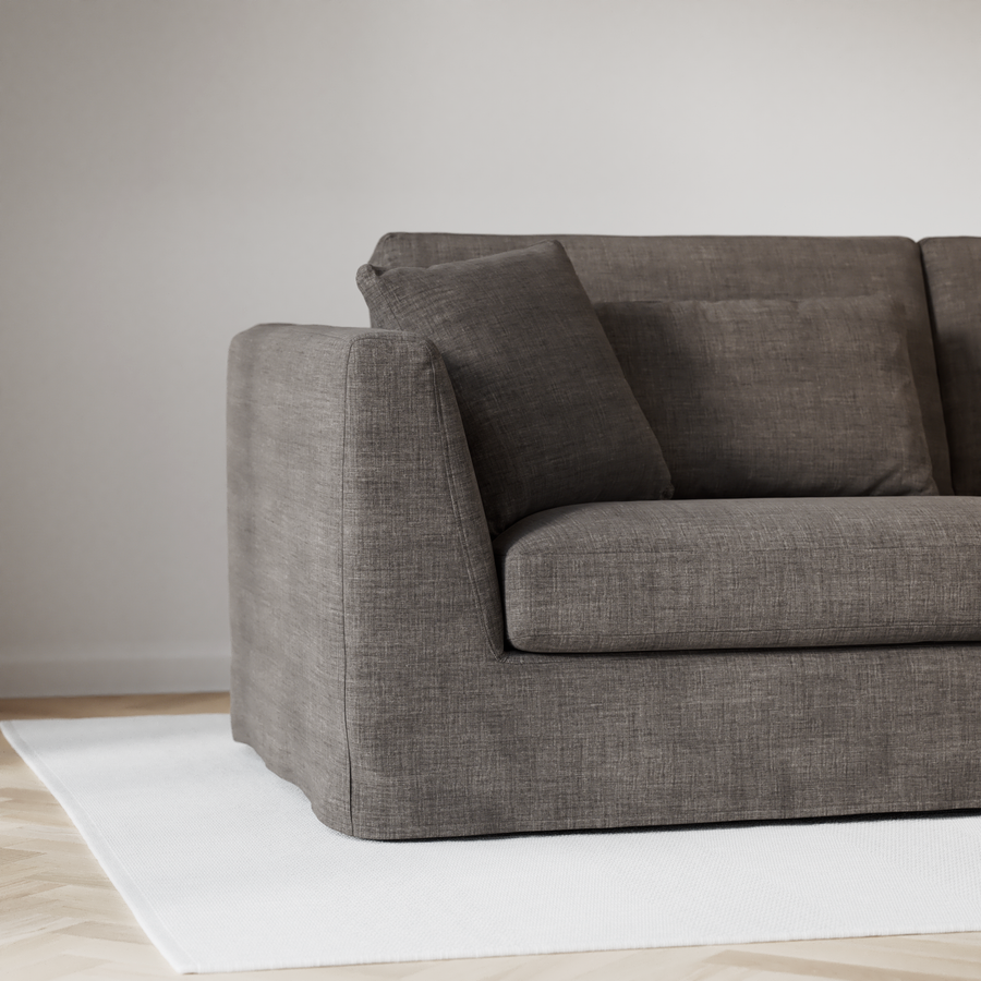 Willow 3-sits soffa med schäslong höger view 3