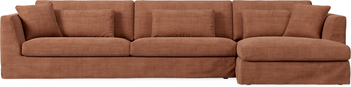 Willow 4-sits soffa med schäslong höger