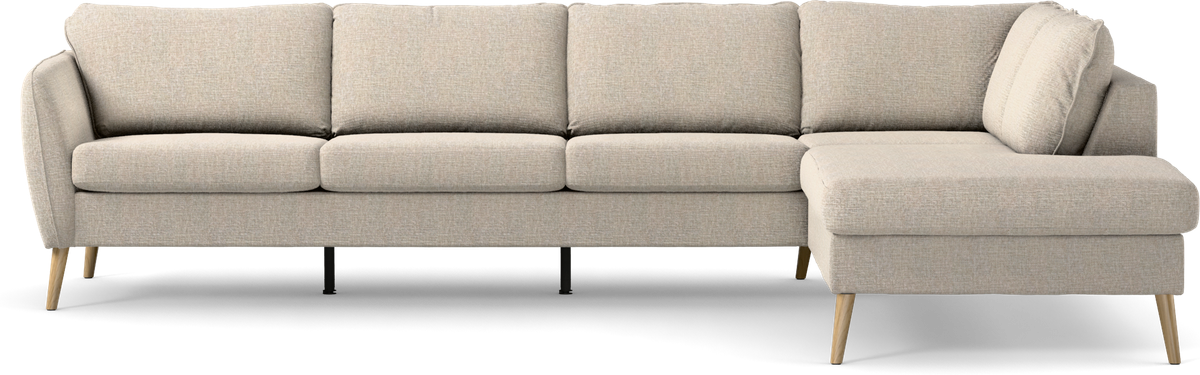 County 3-sits soffa med divan höger