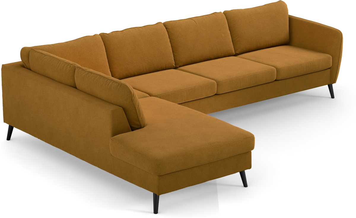 County 3-sits soffa med divan vänster view 2