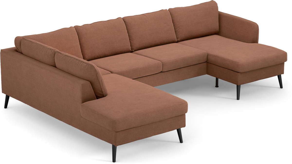 County 3-sits soffa med divan vänster och schäslong höger view 2