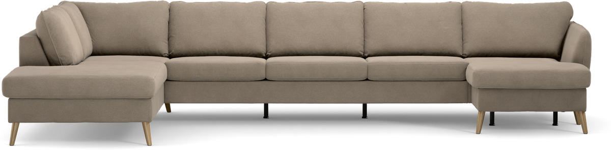 County 4-sits soffa med divan vänster och schäslong höger