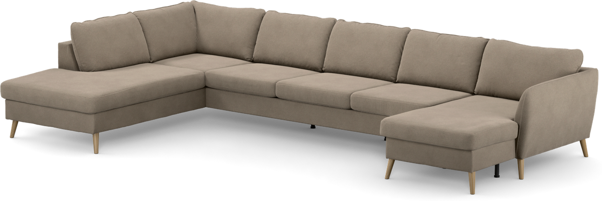 County 4-sits soffa med divan vänster och schäslong höger view 3