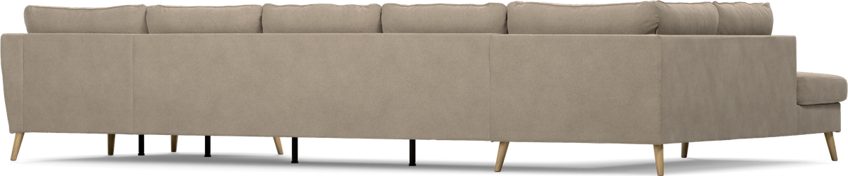 County 4-sits soffa med divan vänster och schäslong höger view 4