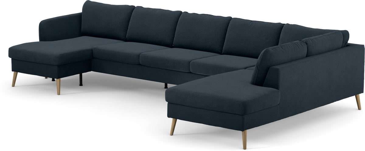 County 4-sits soffa med schäslong vänster och divan höger view 3