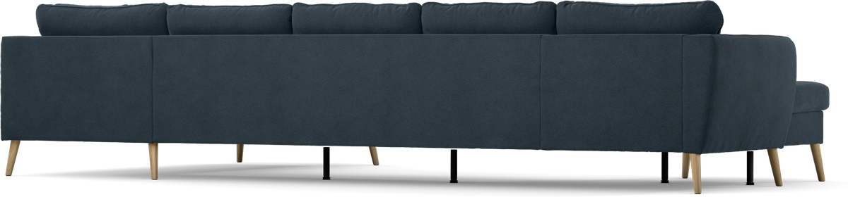 County 4-sits soffa med schäslong vänster och divan höger view 4