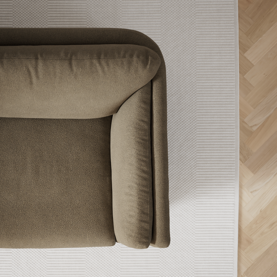 Madison 3-sits soffa view 4