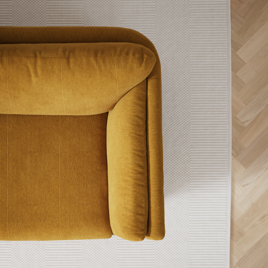 Madison 2-sits soffa view 3