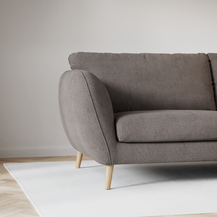 Madison 3-sits soffa med divan höger view 4