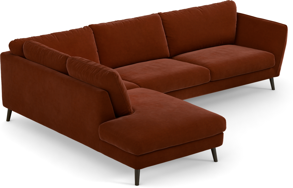 Madison 3-sits soffa med divan vänster view 2