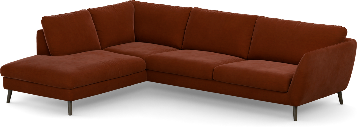 Madison 3-sits soffa med divan vänster view 3