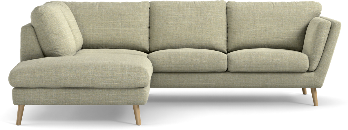 Madison 2-sits soffa med divan vänster