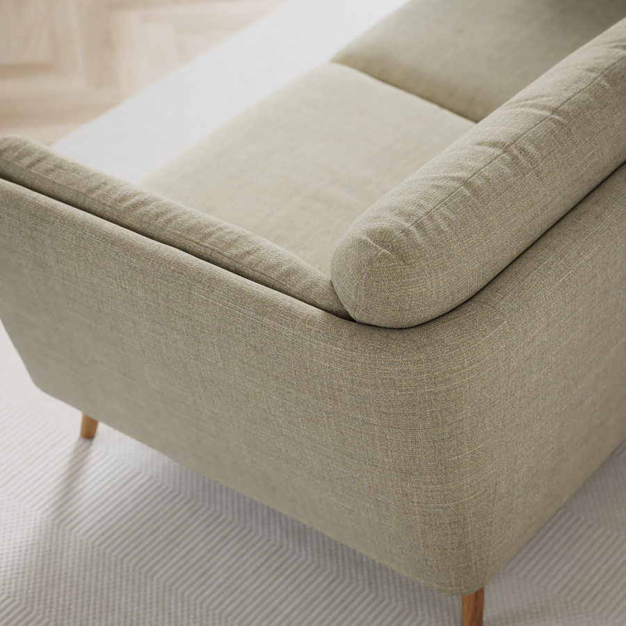 Madison 2-sits soffa med divan vänster view 8