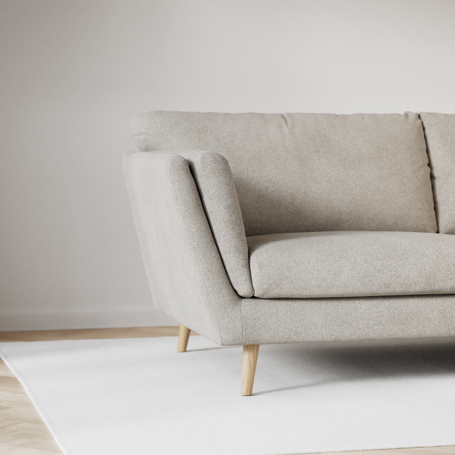 Madison Lux 3-sits soffa med divan höger view 4