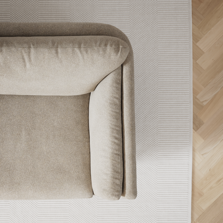 Madison Lux 3-sits soffa med divan höger view 6