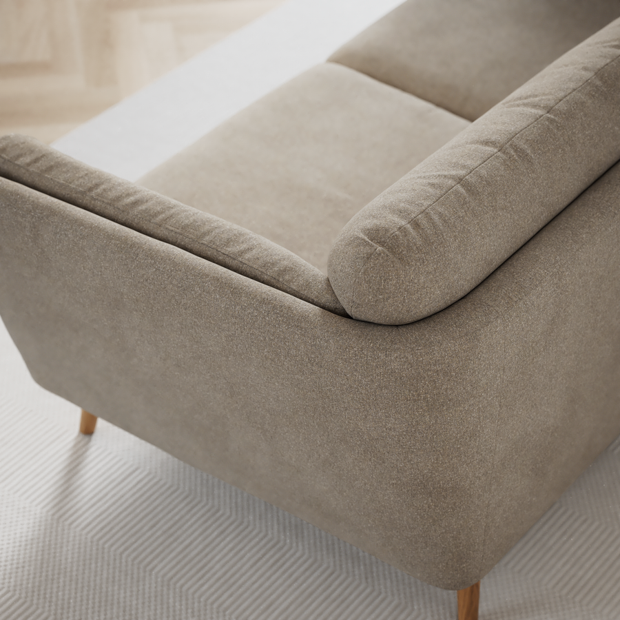 Madison Lux 3-sits soffa med divan höger view 7