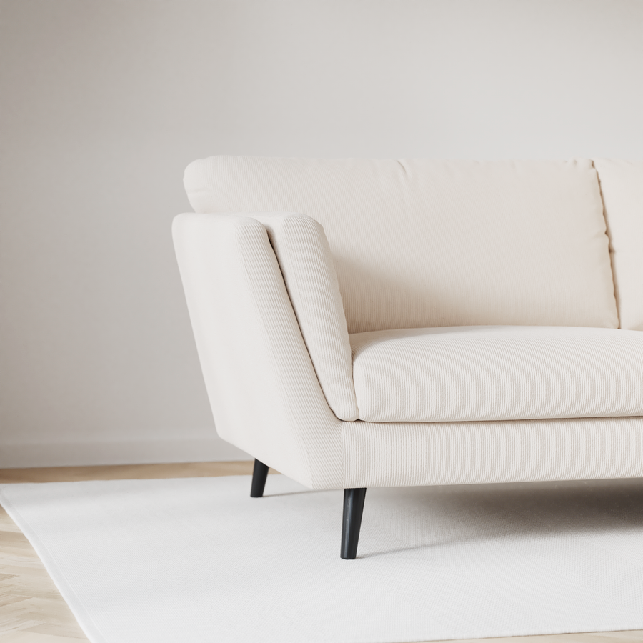 Madison Lux 3-sits soffa med divan vänster view 4