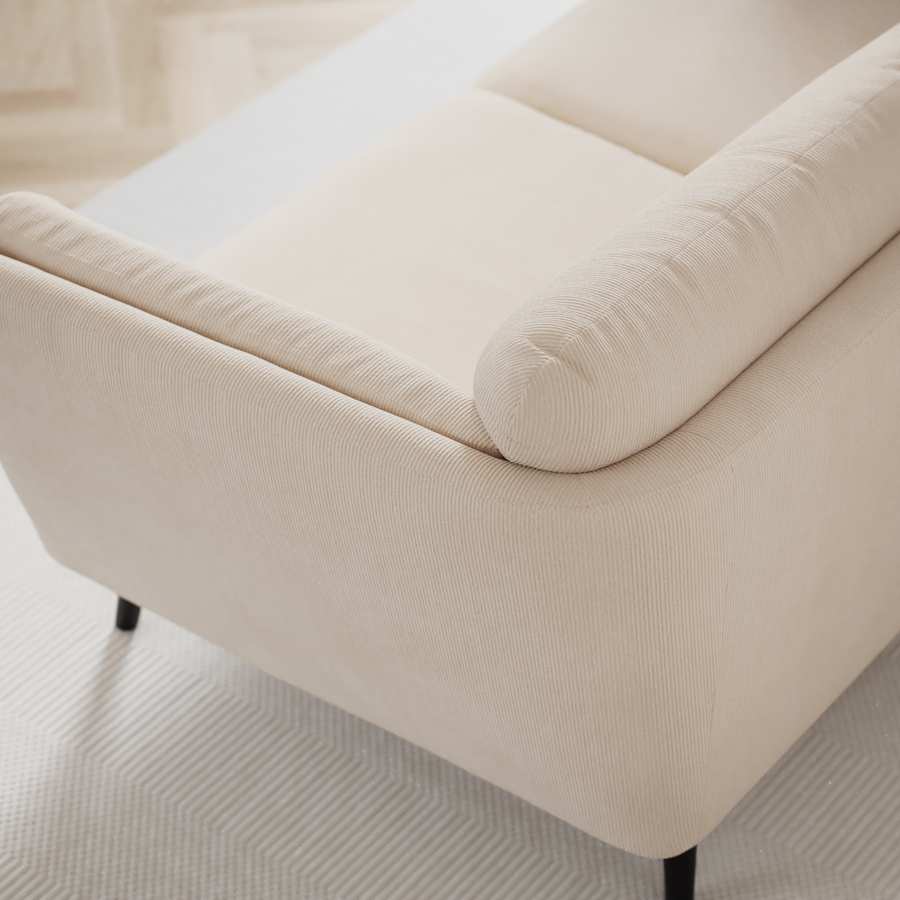 Madison Lux 3-sits soffa med divan vänster view 7