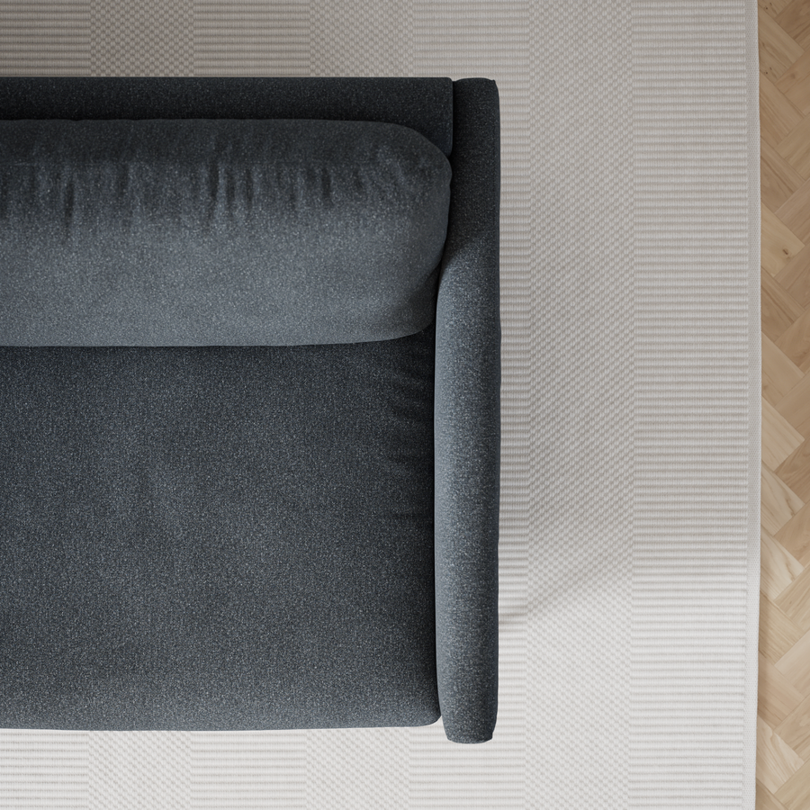 Madison Lux 2-sits soffa med divan höger view 7