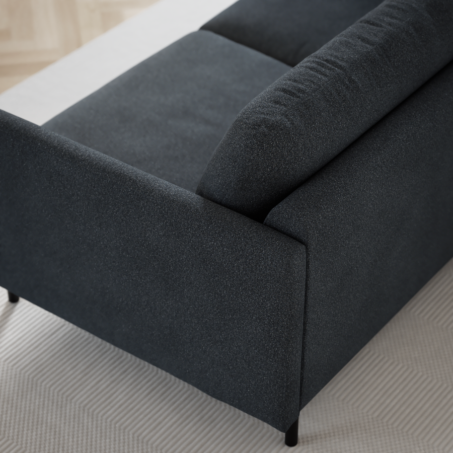 Madison Lux 2-sits soffa med divan höger view 8