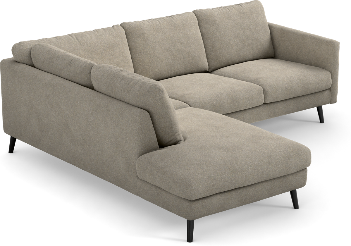 Madison Lux 2-sits soffa med divan vänster view 2