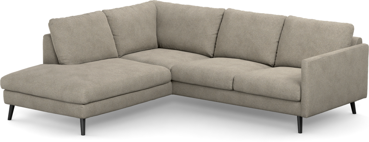 Madison Lux 2-sits soffa med divan vänster view 3