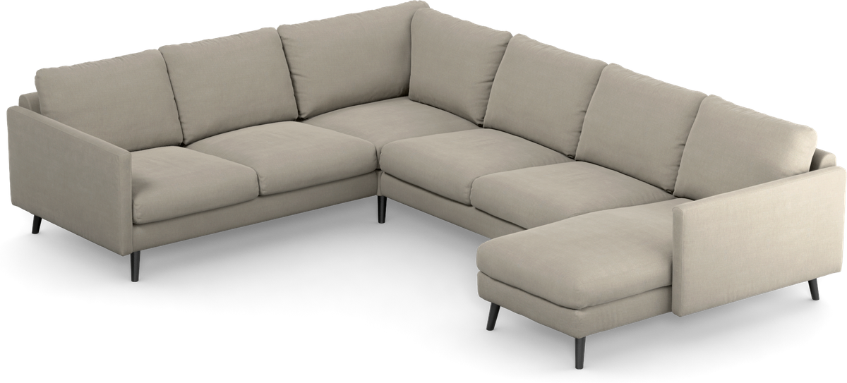 Madison Lux Hörnsoffa med schäslong höger view 2