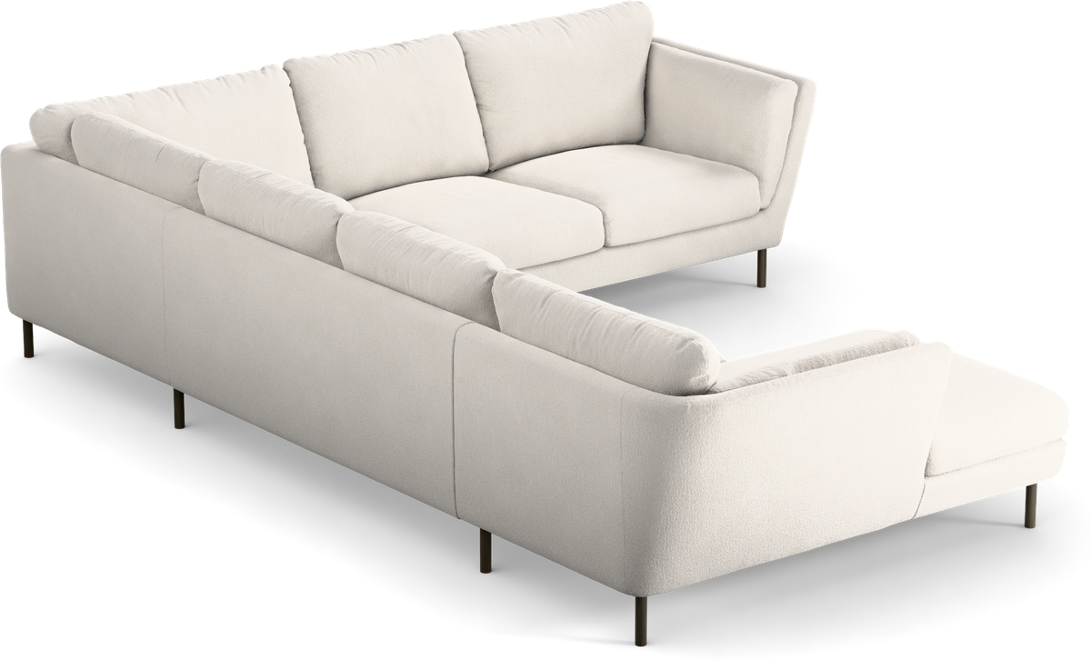 Madison Lux Hörnsoffa med schäslong vänster view 2