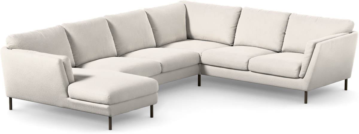 Madison Lux Hörnsoffa med schäslong vänster view 3