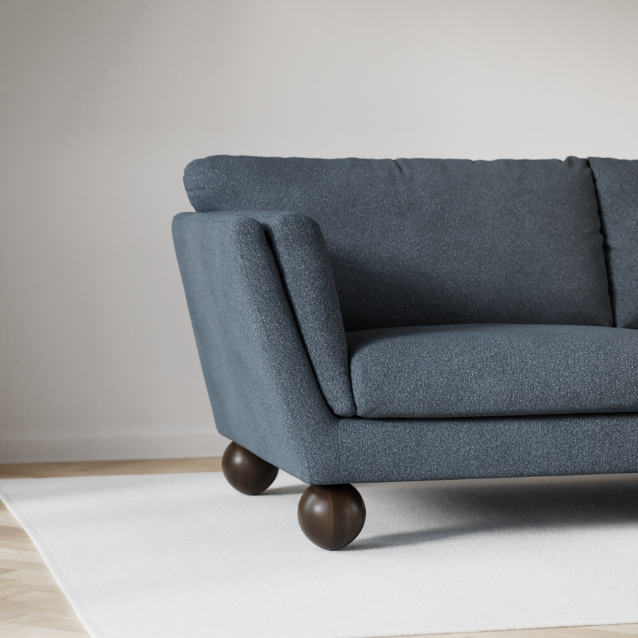 Madison 2-sits soffa med schäslong vänster view 2