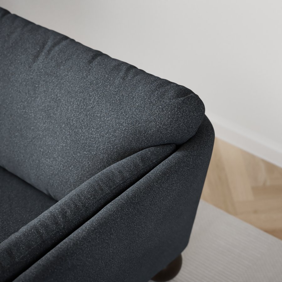 Madison 2-sits soffa med schäslong vänster view 3