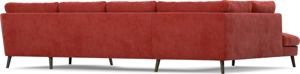 Madison 2-sits soffa med divan vänster och schäslong höger view 5