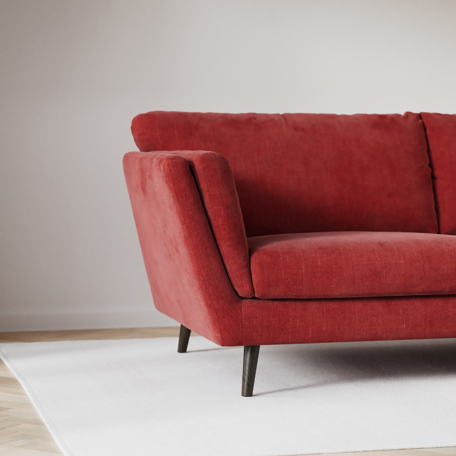 Madison 2-sits soffa med divan vänster och schäslong höger view 6