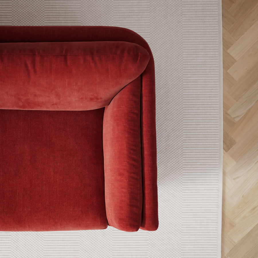 Madison 2-sits soffa med divan vänster och schäslong höger view 10