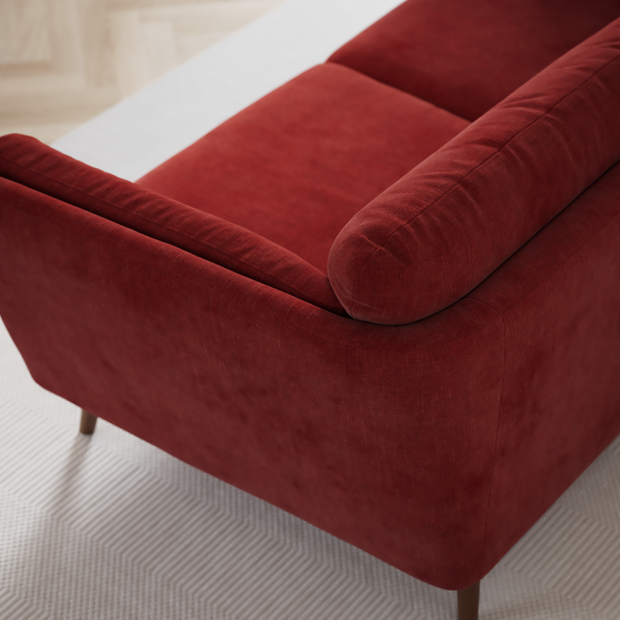 Madison 2-sits soffa med divan vänster och schäslong höger view 11