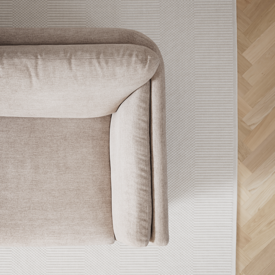 Madison 2-sits soffa med schäslong vänster och divan höger view 6