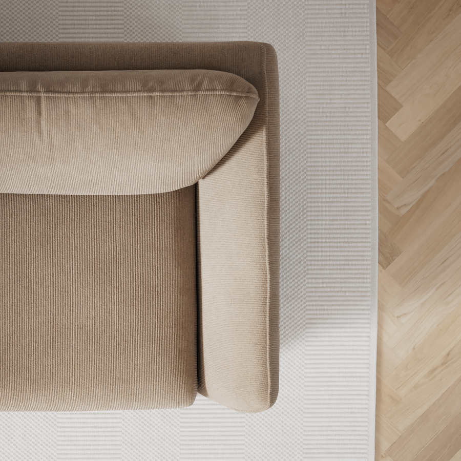 Madison Lux 2-sits soffa med schäslong vänster view 6