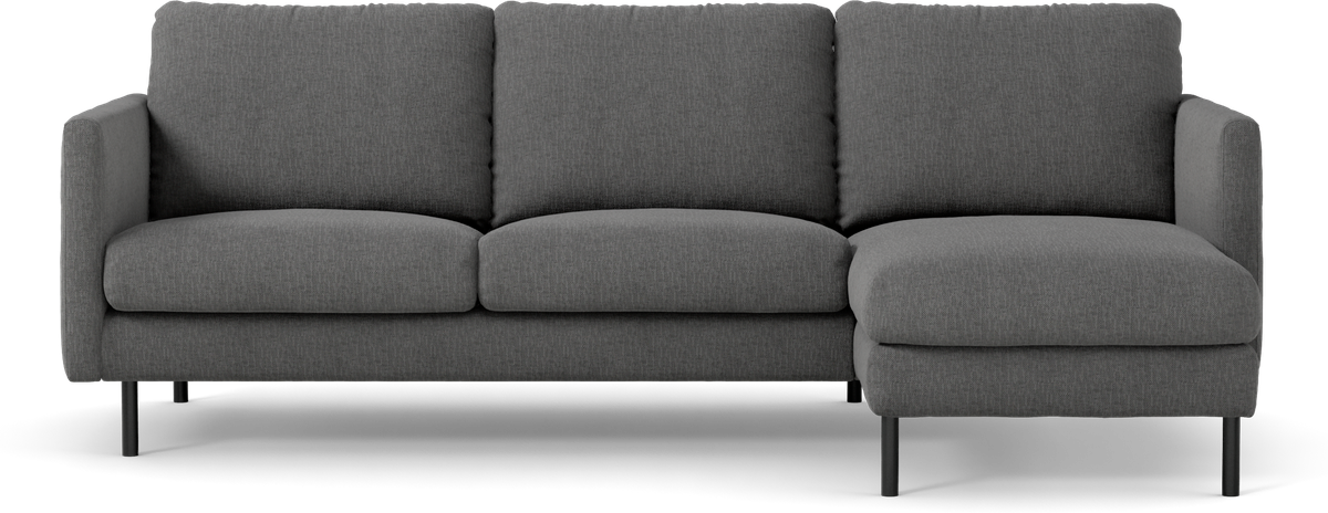 Madison 2-sits soffa med schäslong höger