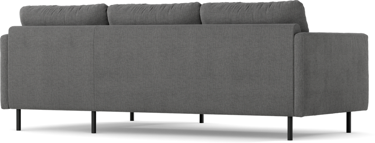 Madison 2-sits soffa med schäslong höger view 4