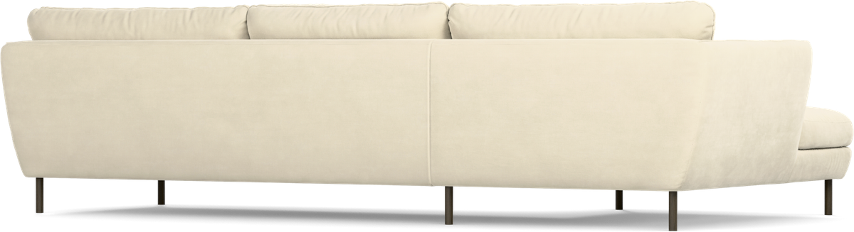 Madison Lux 3-sits soffa med schäslong vänster view 4