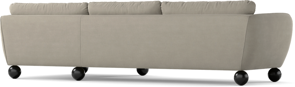 Madison 3-sits soffa med schäslong höger view 4