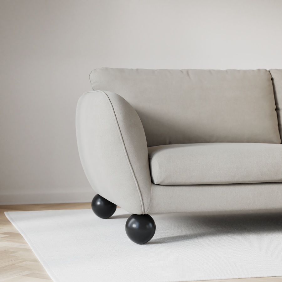 Madison 3-sits soffa med schäslong höger view 5